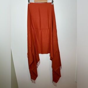 Orange‎ Pashmina Scarf Shawl